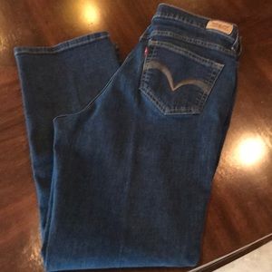 Levi’s 512 Perfectly Slimming straight leg jeans